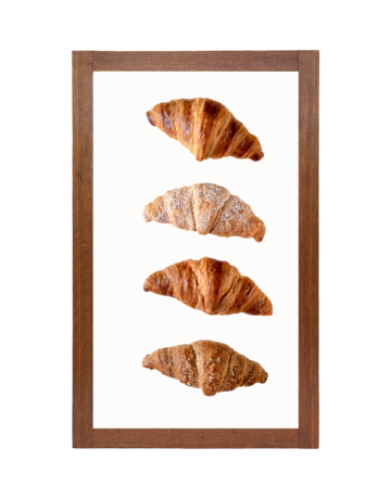 Every day Croissant poster by spice up soul