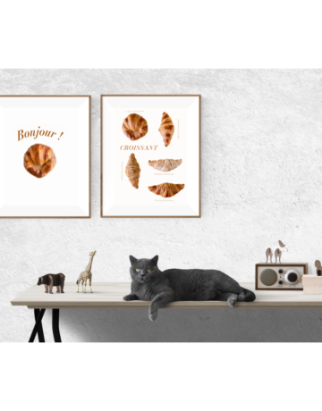 croissant posters by spice up soul